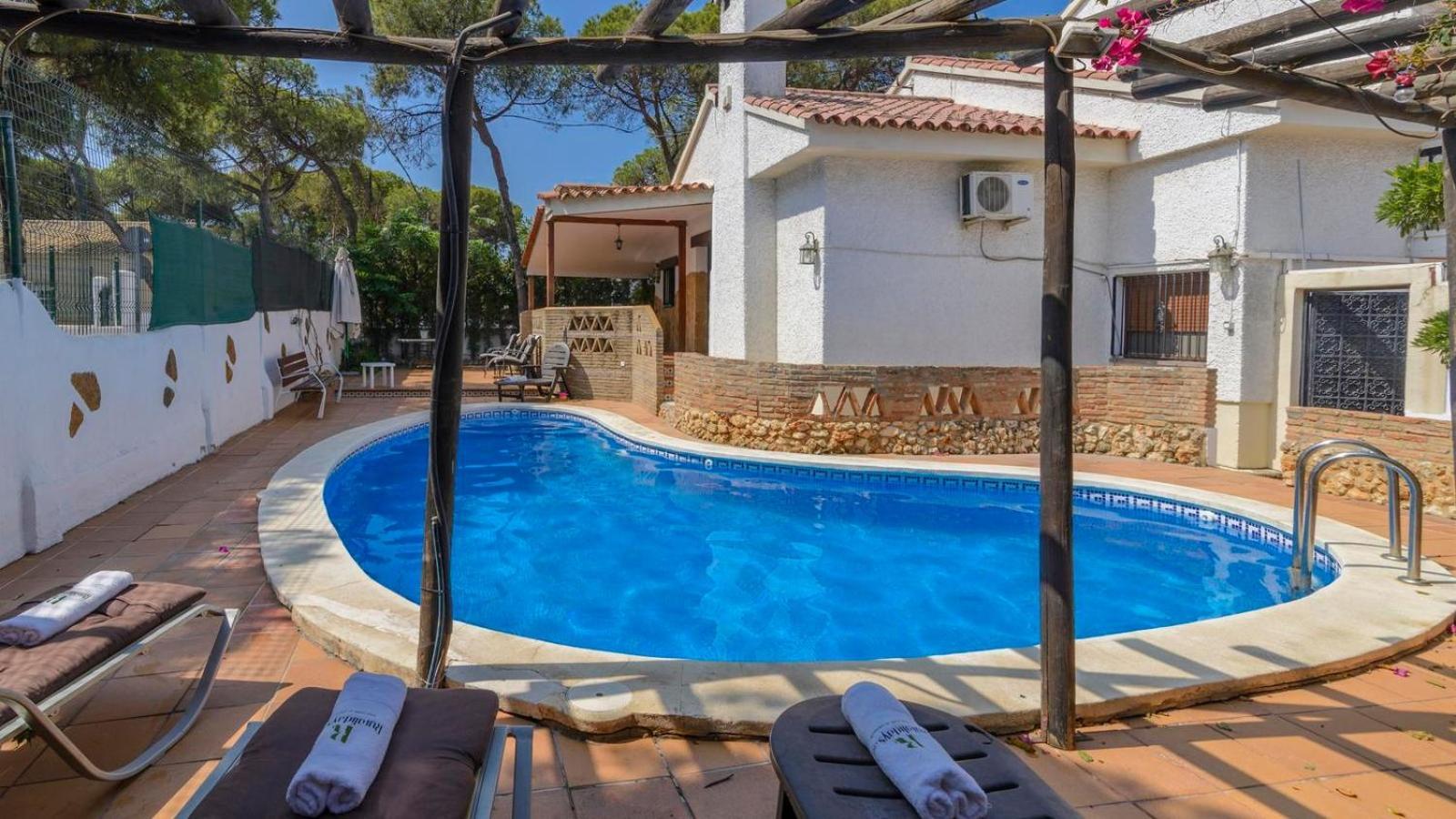 Villa Casa La Marquesa Punta Umbria By Ruralidays Extérieur photo